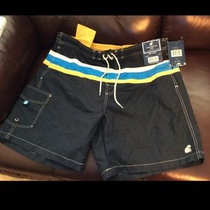 Caribbean Joe mens xl swin trunks nwt